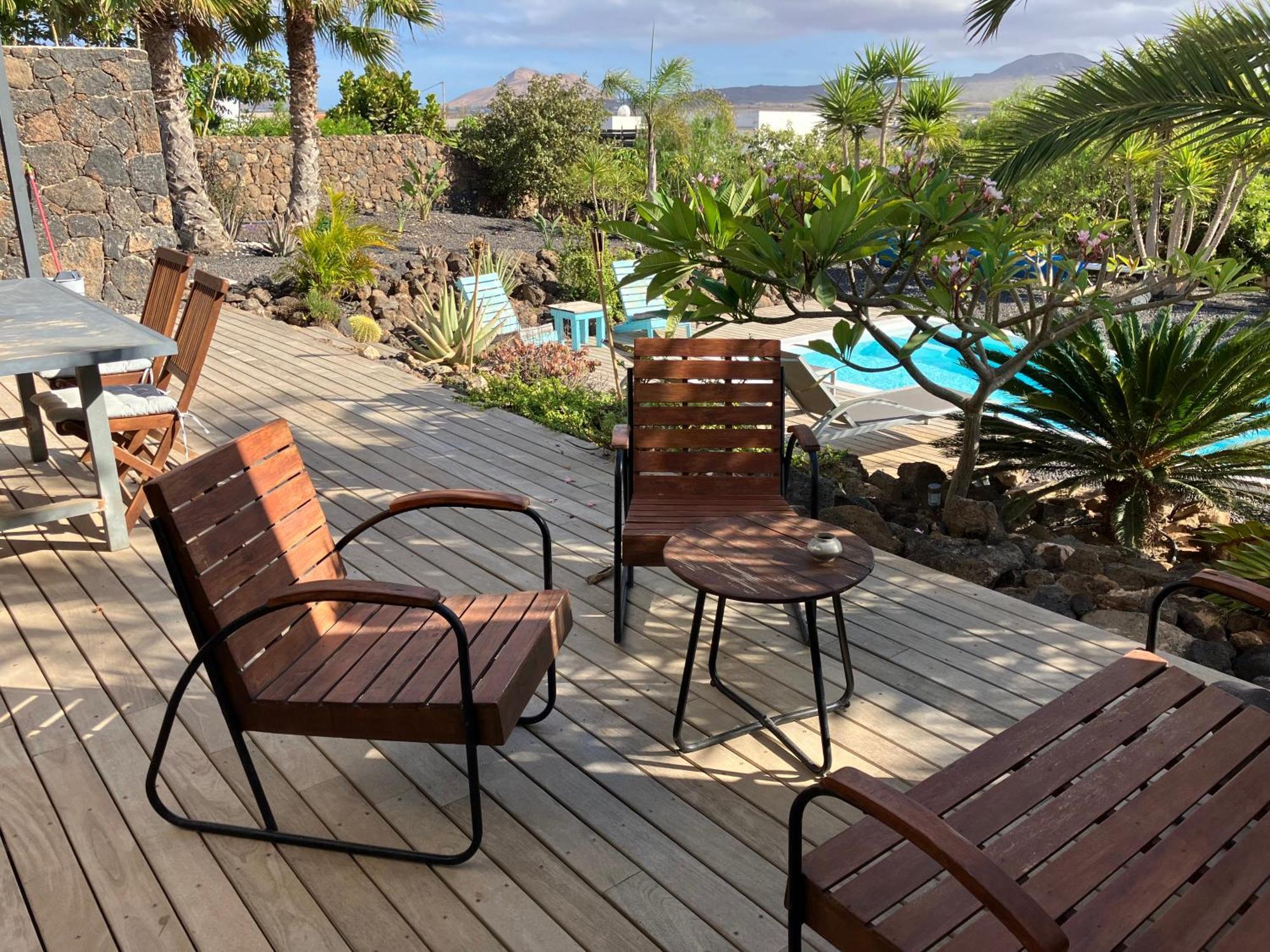 Majanicho Rock - Villa With Heated Pool Лахарес Екстер'єр фото