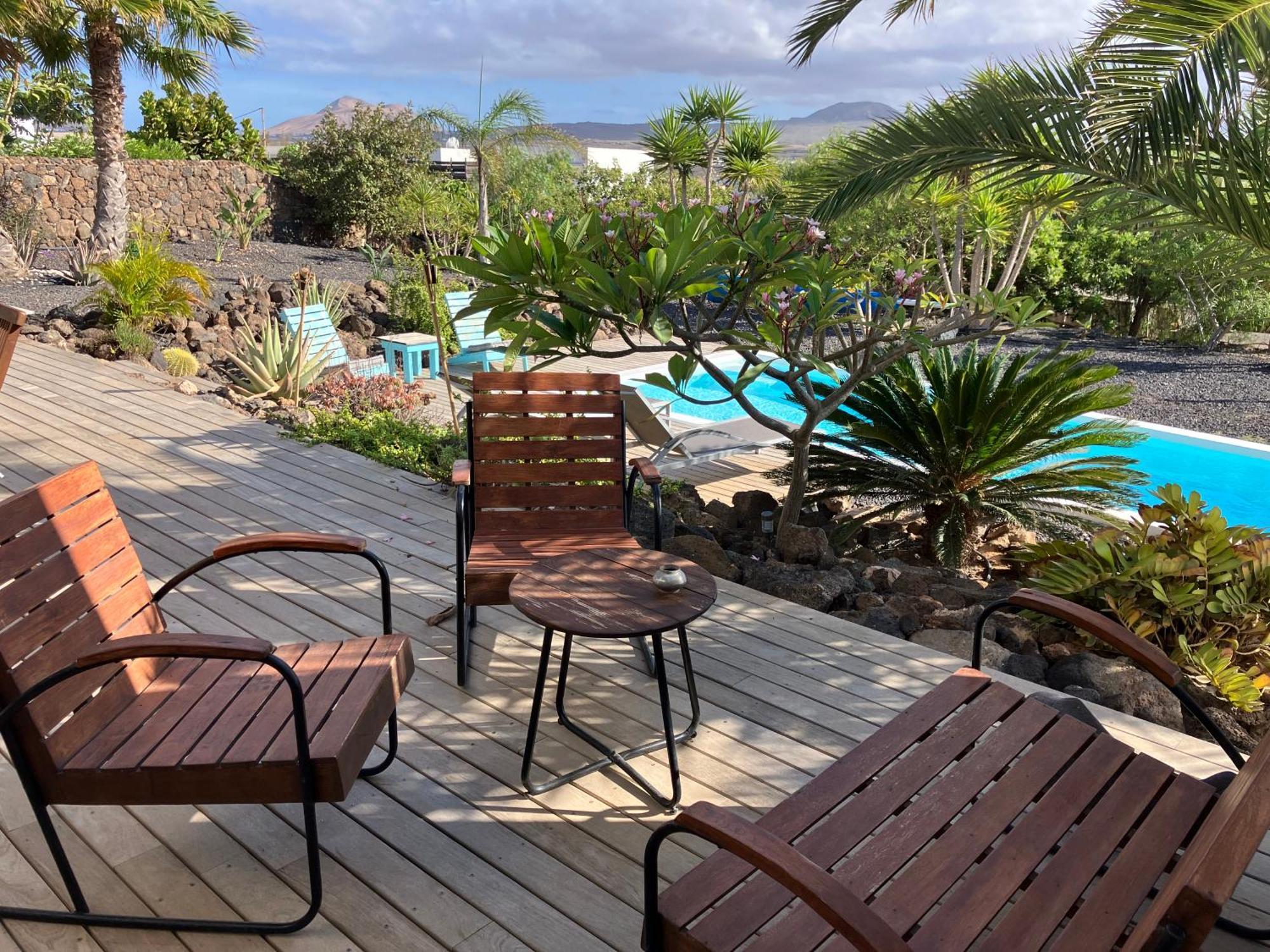 Majanicho Rock - Villa With Heated Pool Лахарес Екстер'єр фото