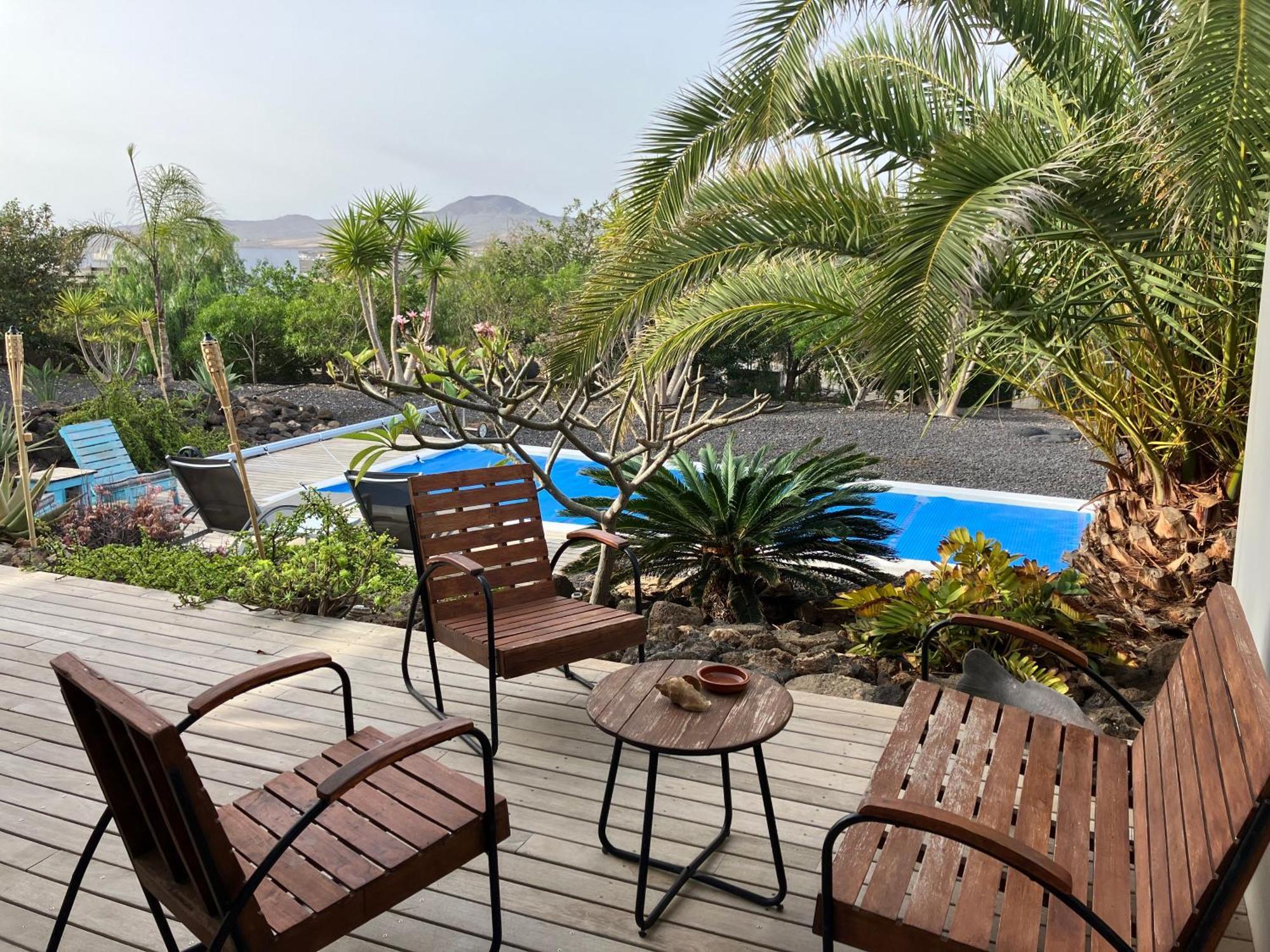 Majanicho Rock - Villa With Heated Pool Лахарес Екстер'єр фото