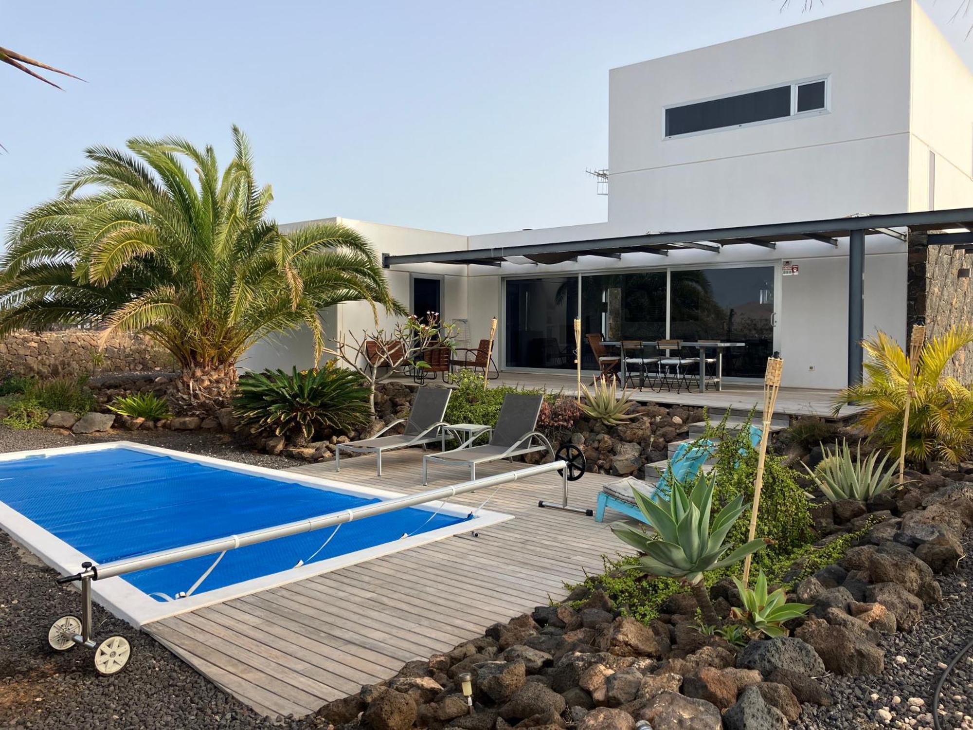 Majanicho Rock - Villa With Heated Pool Лахарес Екстер'єр фото
